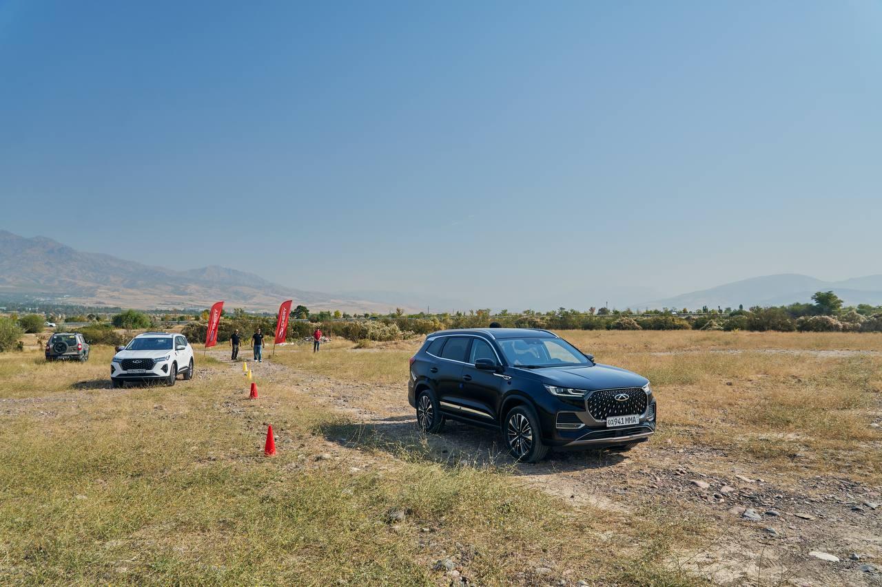 Yangi Chery Tiggo 7 Pro va Tiggo 8 Pro Max avtomobillari bilan O'zbekiston tog'larida test-drayv o'tkazildi.