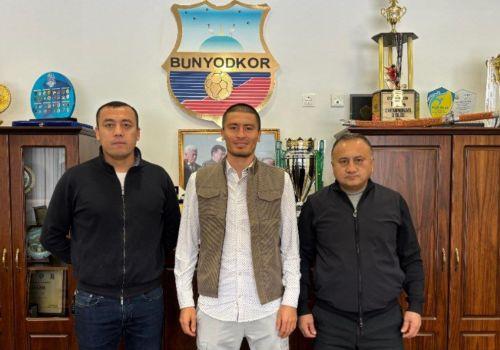 Odil Hamrobekov is a football player for "Bunyodkor."